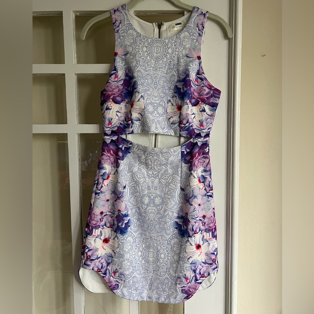 Rumor Boutique Mini Dress Women's‎ Size Small Sexy Brunch Cutout Sorority Formal